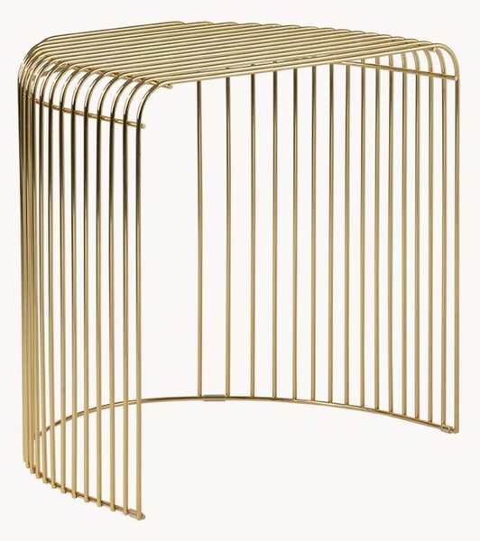 Kovový pomocný stolík Curva
