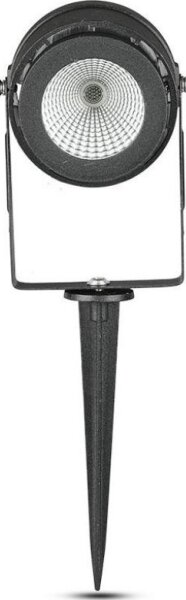 LED Vonkajšia lampa LED/12W/100-240V IP65 čierna - zelené svetlo