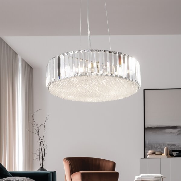 Brilagi - LED Krištáľový luster na lanku GLAMOUR 5xG9/42W/230V