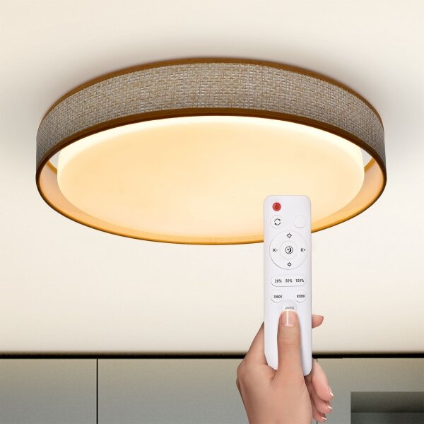 Brilagi - LED Stmievateľné stropné svietidlo KIANIA LED/48W/230V 3000-6500K + DO