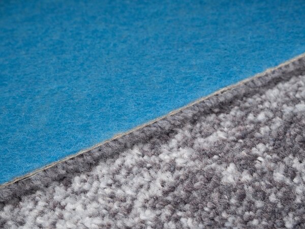 Condor Carpets , Metrážny koberec Serena 6602, na mieru, šíře 4m,5m, šedá, filc, obývacia izba