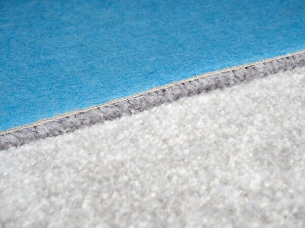 Condor Carpets , Metrážny koberec Serena 6631, na mieru, šíře 4m,5m, šedá, filc, obývacia izba