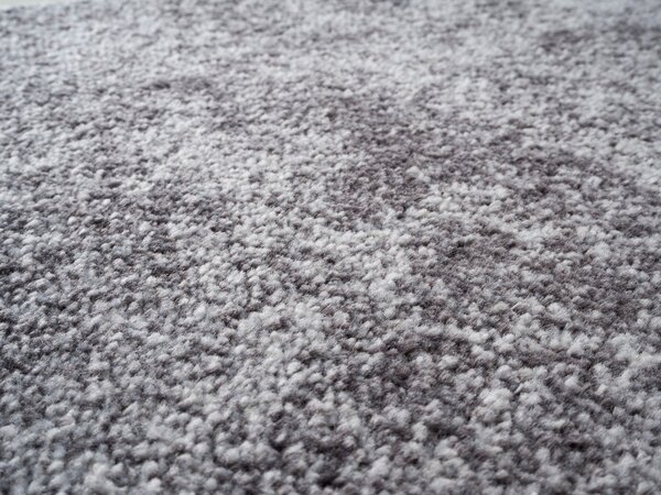 Condor Carpets , Metrážny koberec Serena 6602, na mieru, šíře 4m,5m, šedá, filc, obývacia izba