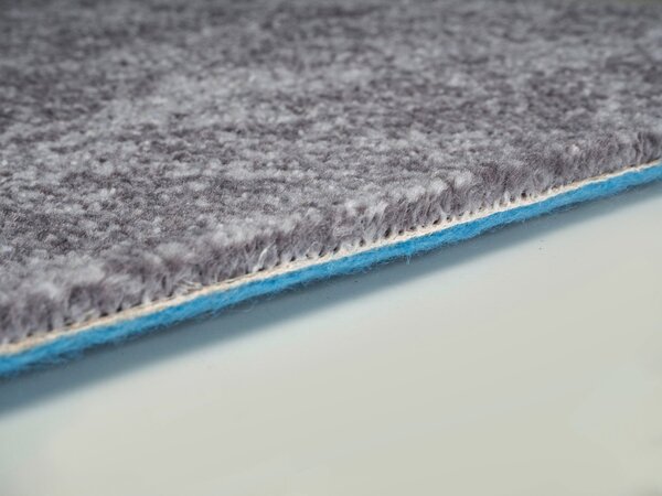 Condor Carpets , Metrážny koberec Serena 6602, na mieru, šíře 4m,5m, šedá, filc, obývacia izba