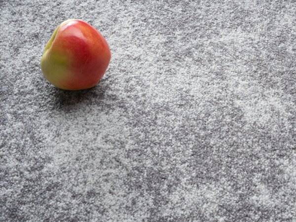 Condor Carpets , Metrážny koberec Serena 6692, na mieru, šíře 4m,5m, šedá, filc, obývacia izba