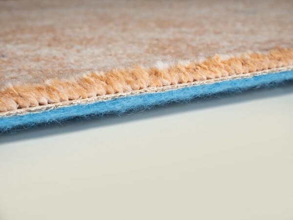 Condor Carpets , Metrážny koberec Serena 6632, na mieru, šíře 4m,5m, oranžová, filc, obývacia izba