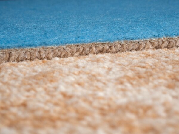 Condor Carpets , Metrážny koberec Serena 6632, na mieru, šíře 4m,5m, oranžová, filc, obývacia izba