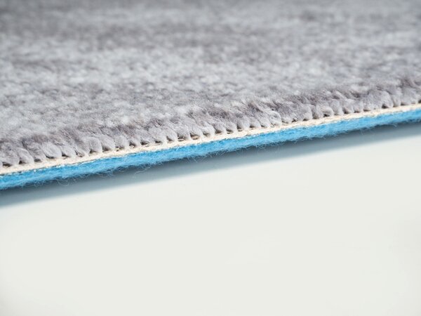 Condor Carpets , Metrážny koberec Serena 6692, na mieru, šíře 4m,5m, šedá, filc, obývacia izba