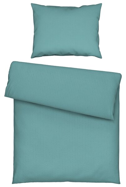 KREPOVÉ OBLIEČKY, seersucker, modrá, 140/200 cm Esposa - Obliečky & plachty