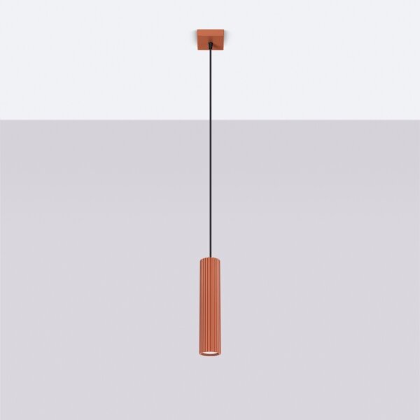 Brilagi - LED luster na lanku CRESTO 1xGU10/10W/230V červený