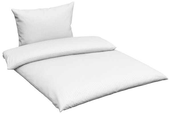 KREPOVÉ OBLIEČKY, seersucker, biela, 140/200 cm Esposa - Obliečky & plachty