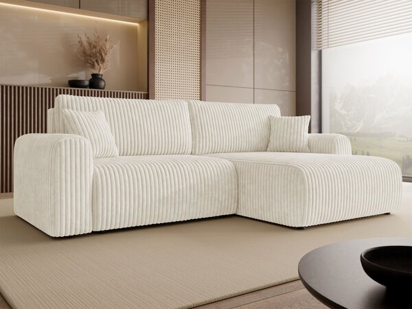 Mirjan24 Rohová sedacia súprava Veliso Sztruks Bis, Dostupné poťahy: Ambience 02 5903211537479