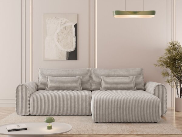 Mirjan24 Rohová sedacia súprava Suziser Sztruks, Dostupné poťahy: Ambience 03 5903211537752