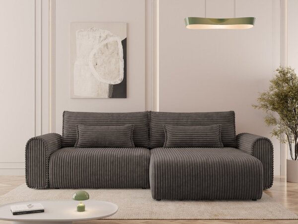 Mirjan24 Rohová sedacia súprava Suziser Sztruks, Dostupné poťahy: Ambience 03 5903211537752
