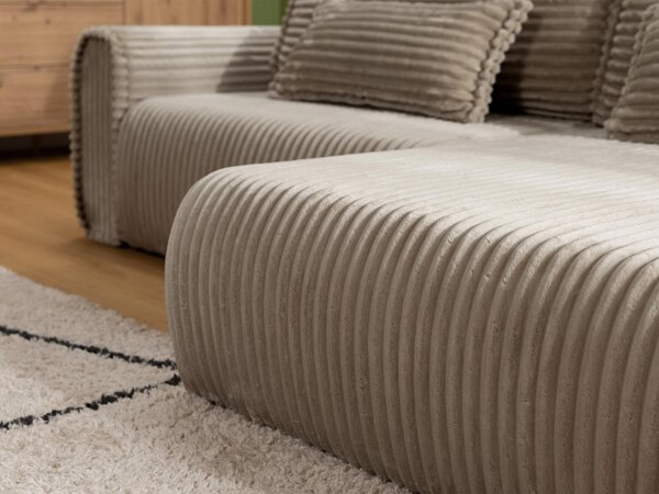 Mirjan24 Rohová sedacia súprava Suziser Sztruks, Dostupné poťahy: Ambience 03 5903211537752