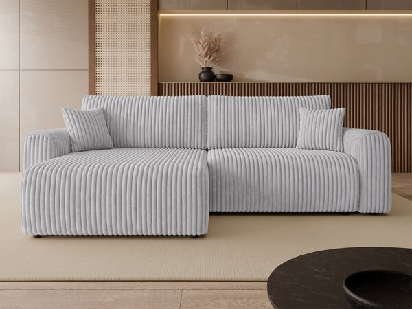 Mirjan24 Rohová sedacia súprava Veliso Sztruks Bis, Dostupné poťahy: Ambience 02 5903211537479
