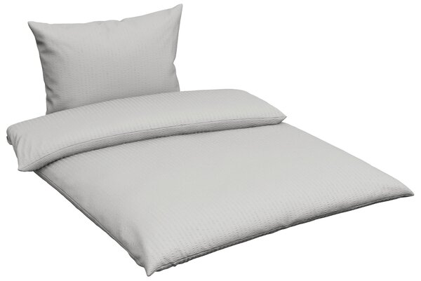 KREPOVÉ OBLIEČKY, seersucker, sivá, 140/220 cm Esposa - Obliečky & plachty