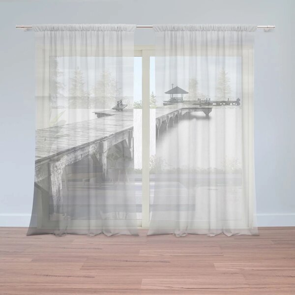 Sablio Záclony Mólo 2: 2ks 150x250cm