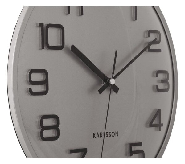 Nástenné hodiny ø 30,5 cm 3D Numbers – Karlsson