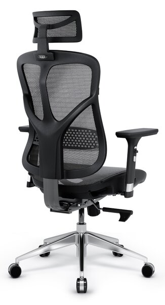 Kancelárska ergonomická stolička Diablo V-Basic, čierno-šedá