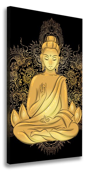Vertikálny foto obraz na plátne Buddha a mandala