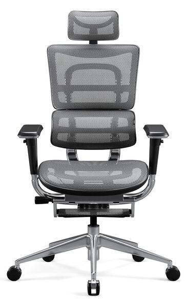 Kancelárska ergonomická stolička Diablo V-Master, čierno-šedá