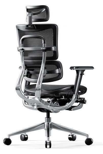 Kancelárska ergonomická stolička Diablo V-Master, čierna