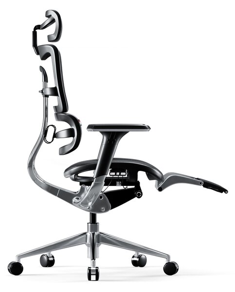 Kancelárska ergonomická stolička Diablo V-Master, čierna