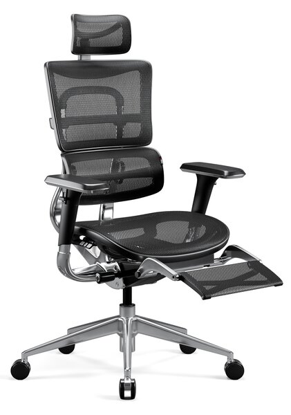 Kancelárska ergonomická stolička Diablo V-Master, čierna