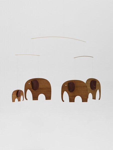Kinet Elephant Herd 4, Wood