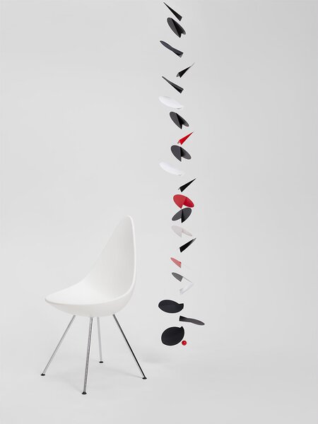 Kinet Turning Leaves, Black, Red & White, Size L