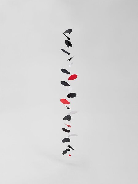 Kinet Turning Leaves, Black, Red & White, Size L