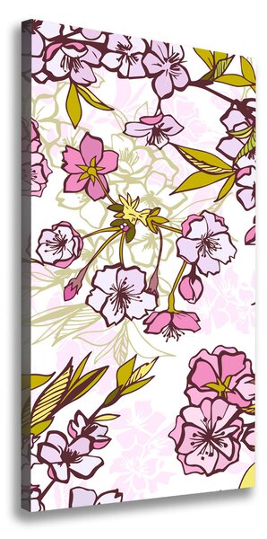 Vertikálny foto obraz canvas Kvety višne ocv-63762757
