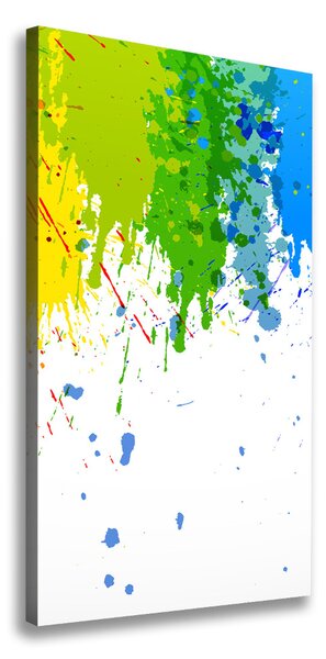 Vertikálny foto obraz na plátne Abstraktné dúha