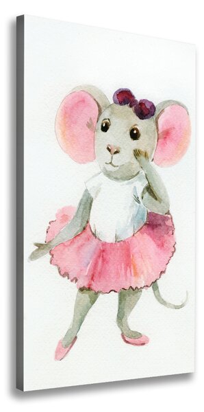 Vertikálny foto obraz na plátne Myš baletnice