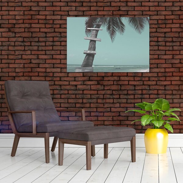 Obraz - Palma v Karibiku (90x60 cm)