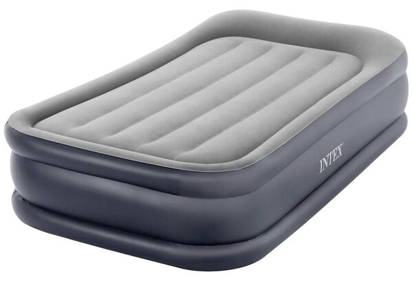 INTEX Nafukovací matrac pre jednu osobu s integrovanou elektrickou pumpou INTEX 64132