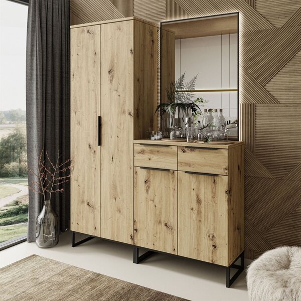 PREDSIEŇOVÁ STENA VALBO 4 DUB ARTISAN