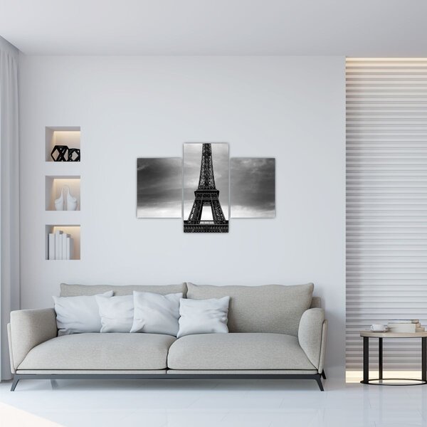 Obraz - Ružové auto v Paríži (90x60 cm)