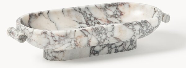 Dekoračná miska z mramoru Calacatta Viola Fossil, Š 46 cm