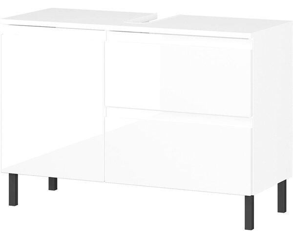 Biela skrinka pod umývadlo 80x56 cm Salinas - Germania