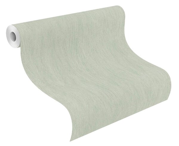 RASCH | Vliesová tapeta na stenu Allegretto 540840 | 0,53 x 10,05 m | zelená, metalická