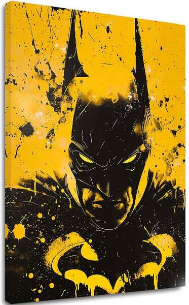 Obraz Dark Knight na plátne | Maľovaná štruktúra