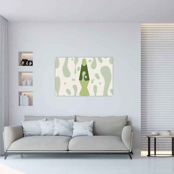 Obraz - Hippies, lávová lampa (90x60 cm)