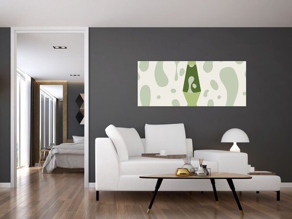 Obraz - Hippies, lávová lampa (120x50 cm)