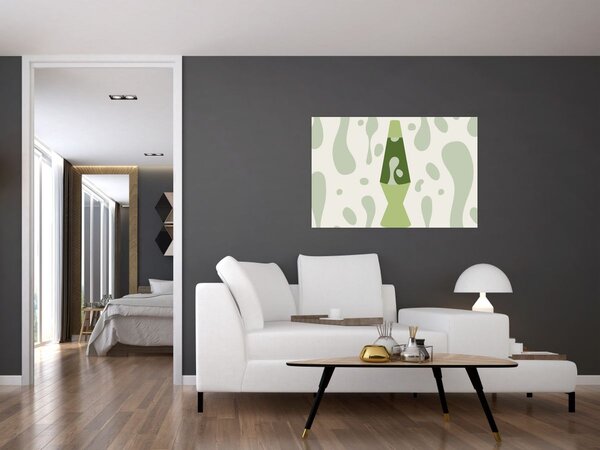 Obraz - Hippies, lávová lampa (90x60 cm)