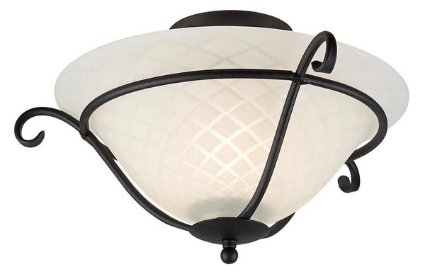 Elstead TCH-F-BLACK - Stropné svietidlo TORCHIERE 1xE27/60W/230V