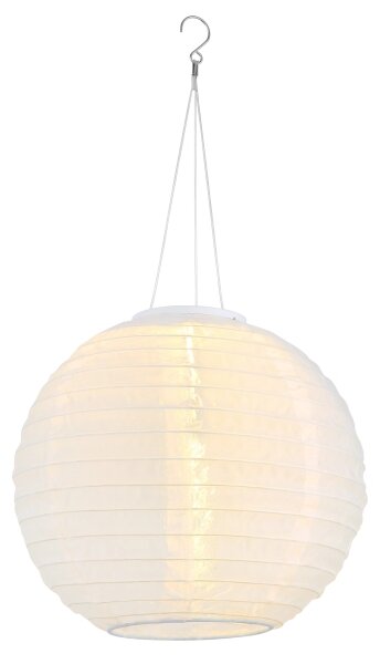 Globo 339700W - LED Závesné solárne svietidlo LED/0,5W/3V IP44 biela