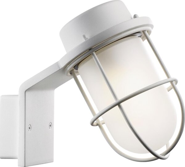 Nordlux - Vonkajšie nástenné svietidlo MARINA 1xE27/60W/230V IP44 biela