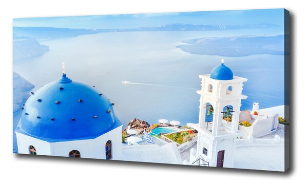 Moderný fotoobraz canvas na ráme Santorini Grécko
